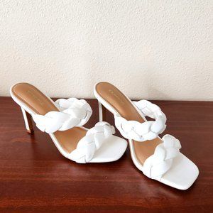 White High Heel Sandals